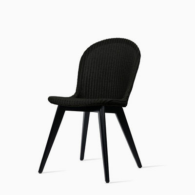 Yann Stuhl Holz schwarz