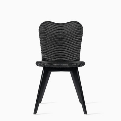 Lily Stuhl Holz schwarz